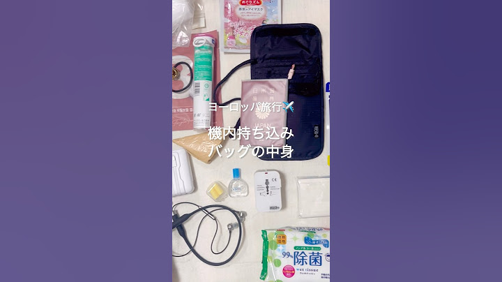 【ヨーロッパ旅行】機内持ち込みバッグの中身紹介👜　#機内グッズ　#機内持ち込み　#パッキング　#旅行グッズ　#旅行準備　#ヨーロッパ旅行　#バッグの中身 #ヨーロッパ周遊