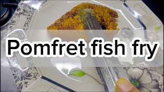 Pomfret fish fry ?