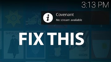 NO STREAM AVAILABLE COVENANT FIX
