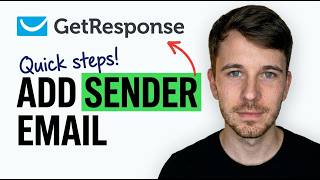 How to Add Sender Email in GetResponse 2026 (Quick Step)