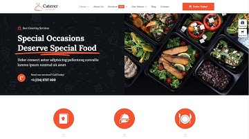 How to make a Catering Website (Wordpress) - Avada