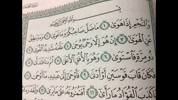 سورة النجم - الشيخ أحمد حمود - مسجد السنّة - لبنان - رمضان 1434