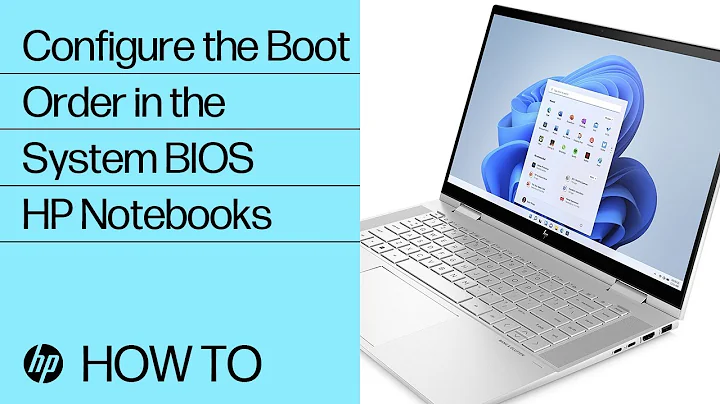 How to Configure the Boot Order in the System BIOS for HP PCs | HP Support