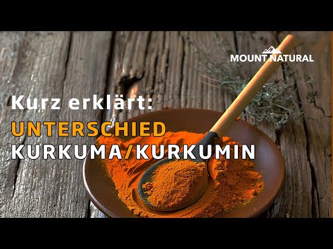 Video: Unterschied Zwischen Curcumin Und Kurkuma