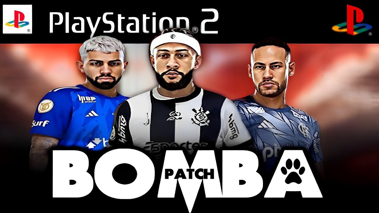 NOVO! BOMBA PATCH 2025 (PS2) ISO DOWNLOAD ATUALIZADO COM RUMO ESTRELADO ...