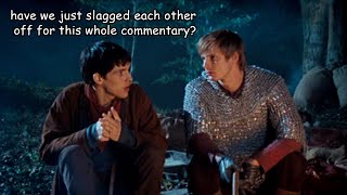 Merlin out of context but it’s the season 1 audio commentaries