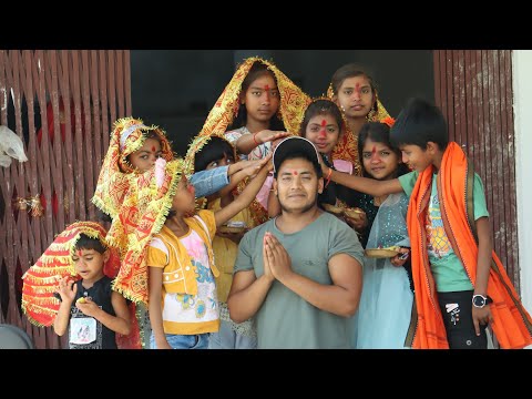 Aaj 9 Durga mere ghar aayi 🤗 #vairal #navratri #vairal