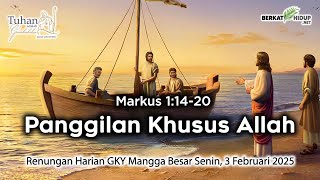 Tuhan Adalah Gembalaku 1546  Yesus Tdanil Di Galilea Yesus Memanggil Muridmurid Yang Pertama
