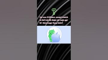 Lý do thông báo trên Smart Watch khi kết nối iPhone lại khác với Android !|Thế Giới Đồng Hồ #shorts