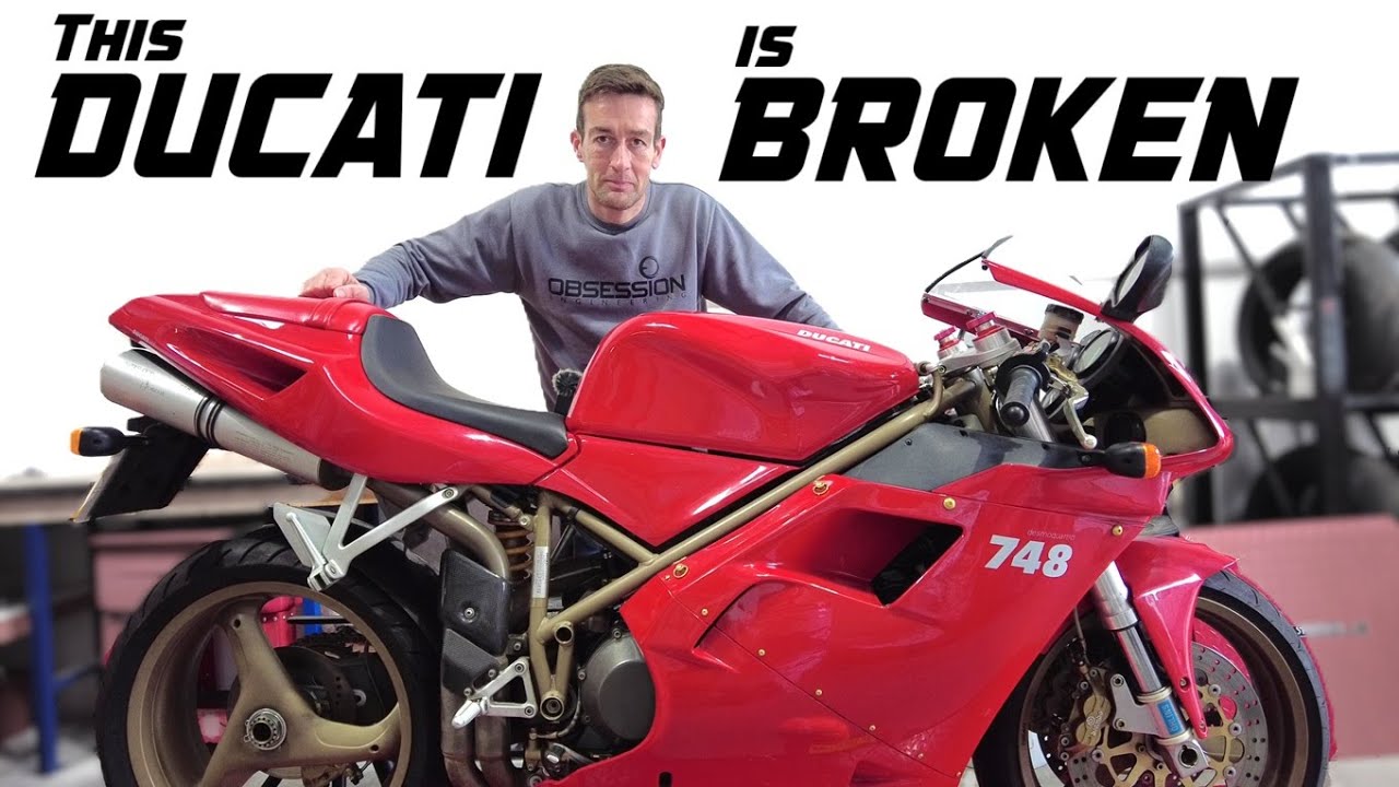 Этот DUCATI сломался. Но можно ли его починить?