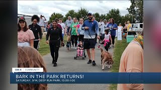 Henrico Humane's Bark in the Park is next Saturday at Deep Run Park