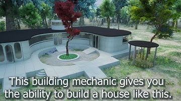 Ultimate building simulator, Unique home design, rounded walls, TrinityBE, Realistic graphics, UE5