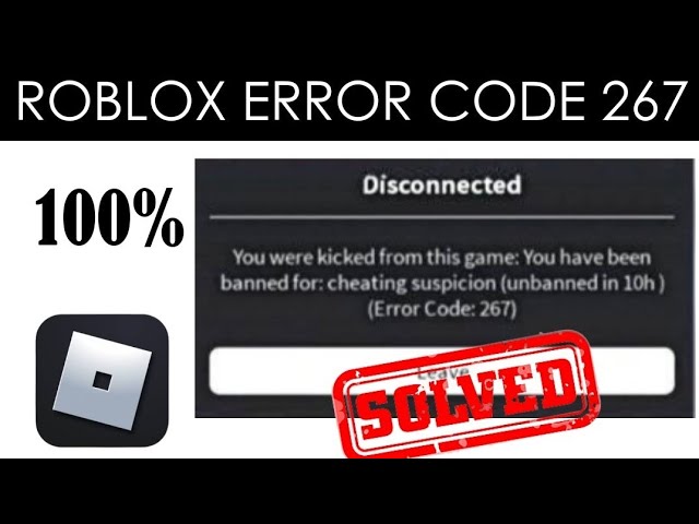 Solucionar Error Roblox 267 ✔️ - Solvetic