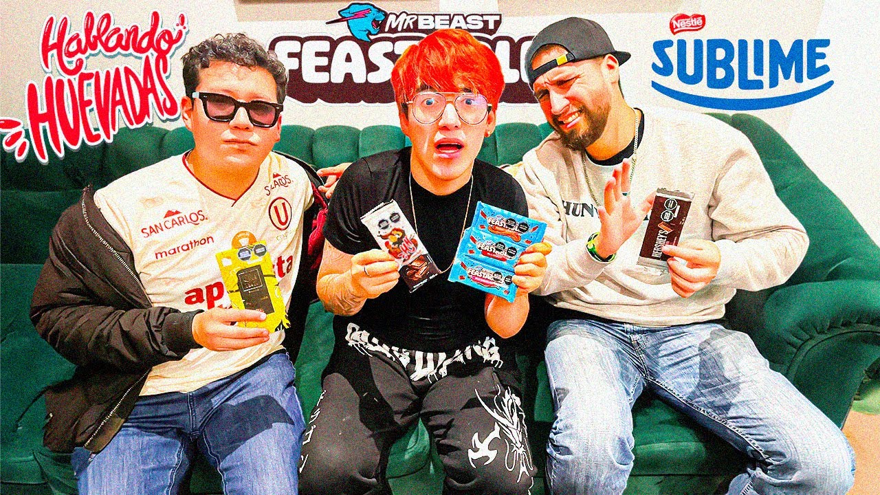 PROBANDO LOS MEJORES CHOCOLATES (feastables, HH, etc) - Glogloking