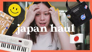 JAPAN 2019 Haul (Pt. 1) | Music stuff, camera gear, books, bags, etc