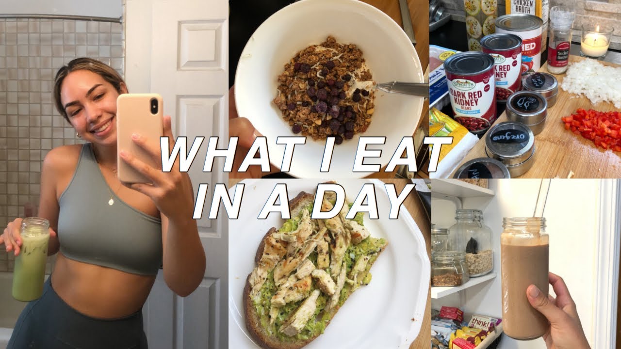 SUMMER WHAT I EAT IN A DAY (easy & healthy recipes) - YouTube