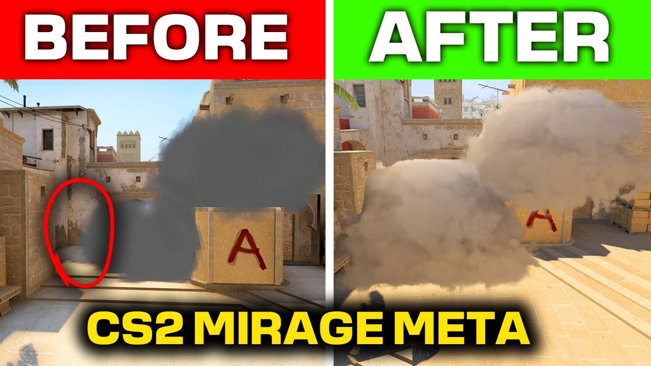 Vídeo] Comparação cinemática do Mirage no CS:GO e no Cs 2