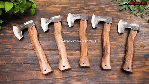 R04N - MẪU RÌU NHỎ GỌN CHO MỌI TÍN ĐỒ MÊ PHƯỢT - HÀNG CHUẨN CỦA HTX DAO PHÚC SEN