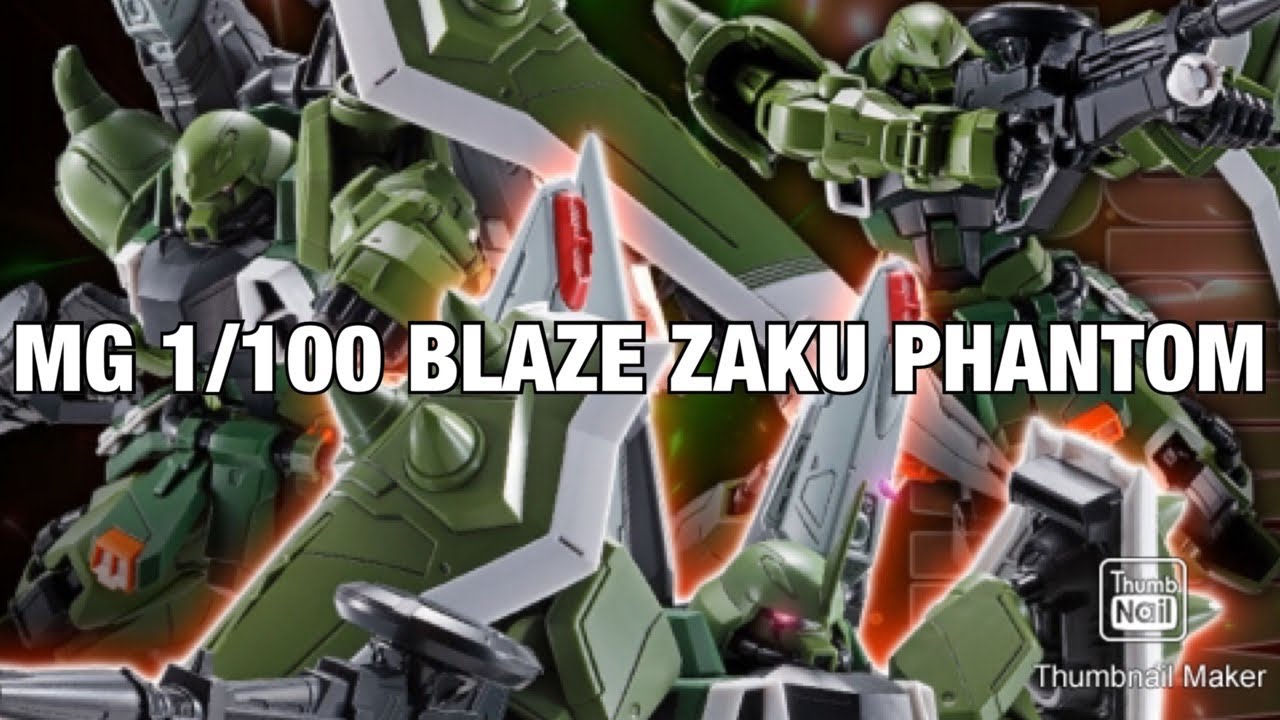Canadian Gundam Hangar | P.Bandai MG 1/100 Blaze Zaku Warrior