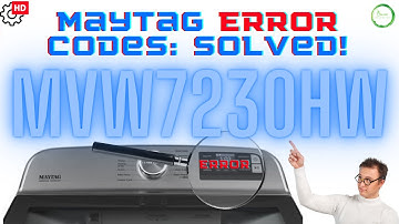 Maytag Washer Troubleshooting Guide: Fix Errors & Reset Your Machine Easily