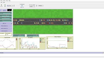NetLogo Model "Traffic 2 Lanes" with Autonomous Vehicles