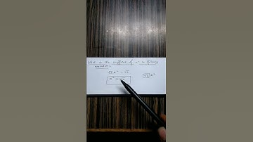 What is the coefficient of x² in following expression [√2x²+√5] #shorts #maths shorts #maths tricks