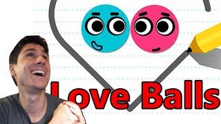 LOVE BALLS LEVELS 1 - 29 | LOVE BALLS IS ADORABLE!! | Love Balls Mobile Game | The Frustrated Gamer screenshot 3