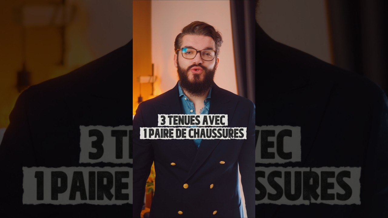 3 TENUES AVEC 1 PAIRE DE CHAUSSURES #backtoschool #outfit #shoes #elegance #workwear #business