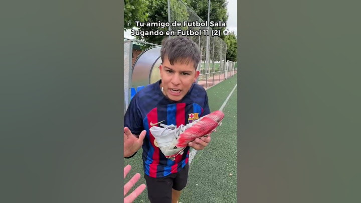 Tu Amigo De Futbol Sala Jugando En Futbol 11 (2) ⚽️ Paul Ferrer ⚽️😂🚀 #short