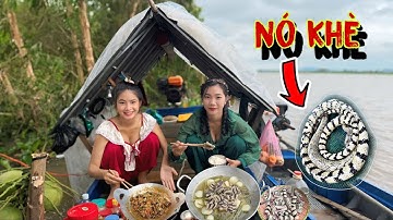 Bắt Ngờ “Gặp RẮN KHỦNG “1m5 Trên Ngọn Tràm Cao Lúc Nửa Đêm | Lộc Cá Lăng 