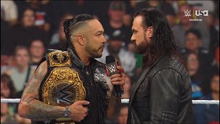 Damian Priest confronts Drew McIntyre  WWE RAW 5/13/2024
