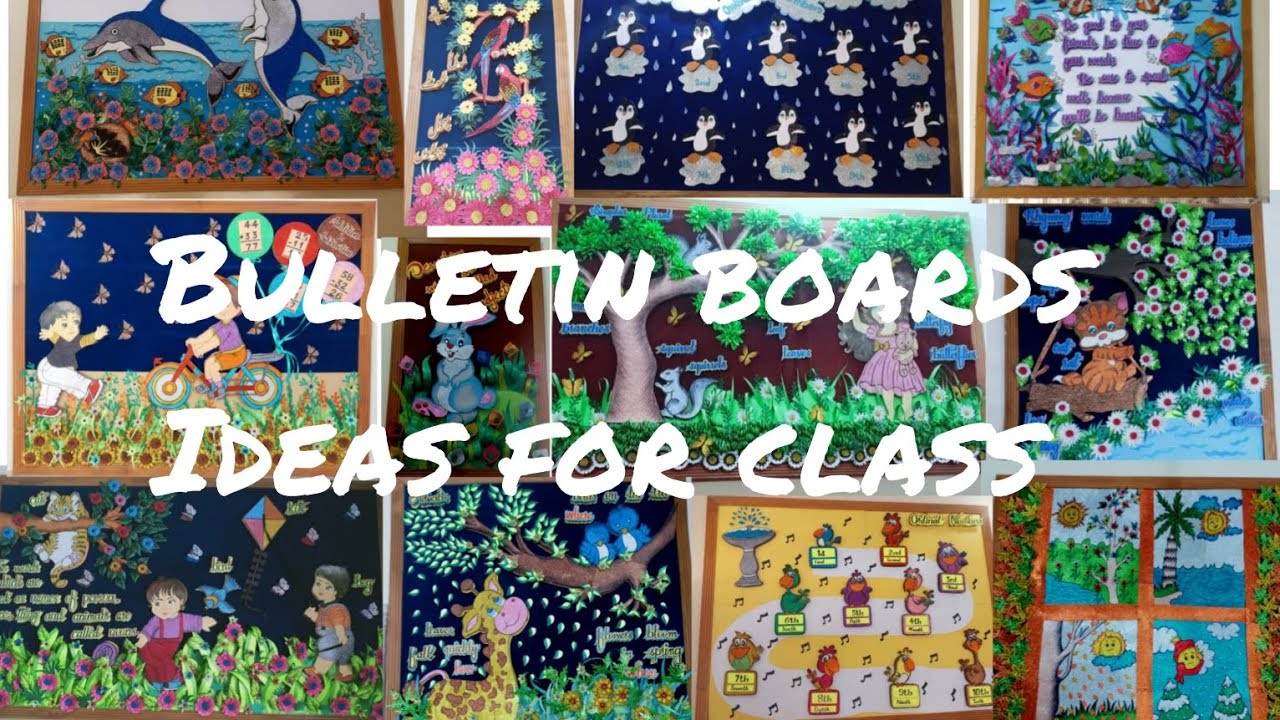 Softboard decoration ideasBulletin board decoration ideas boards