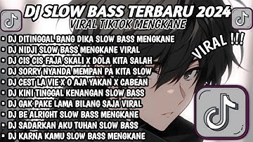 DJ SLOW BASS TERBARU 2024🎵DJ DITINGGAL BANG DIKA SLOW FULL BASS VIRAL🎵 REMIX FULL ALBUM TERBARU 2024
