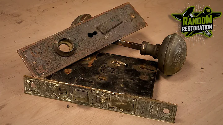 Ornate 1890s Mortise Lock Set Restoration | Random Restoration
