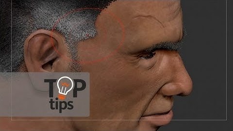 ZBrush Tutorial Repositioning Fibers in ZBrush