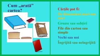 Cartea- prietena mea. Părțile componente ale cărții.