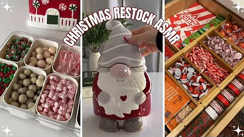 Satisfying Christmas Restocking & Organizing Asmr 🎄🧸 | Home Restock Tiktok Compilations #2