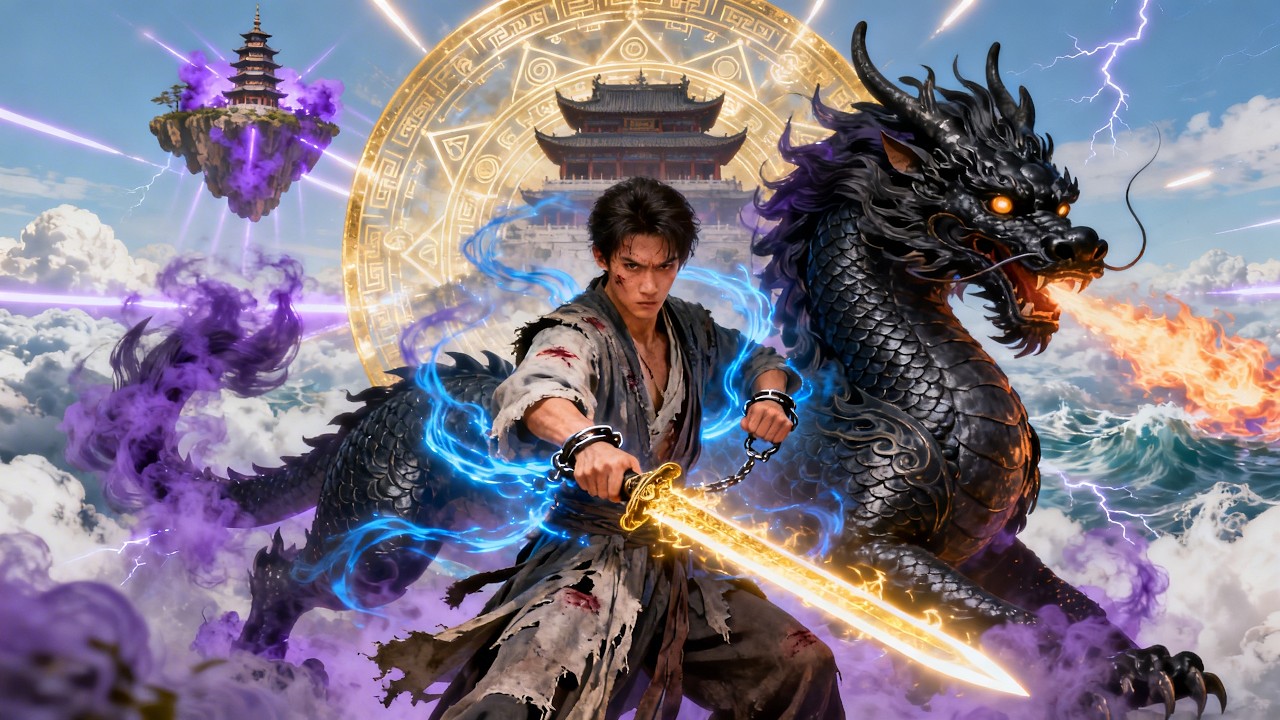 La campana sellada sonó, despertó al dios milenario. Ahora tenía el poder supremo, todos sometidos.