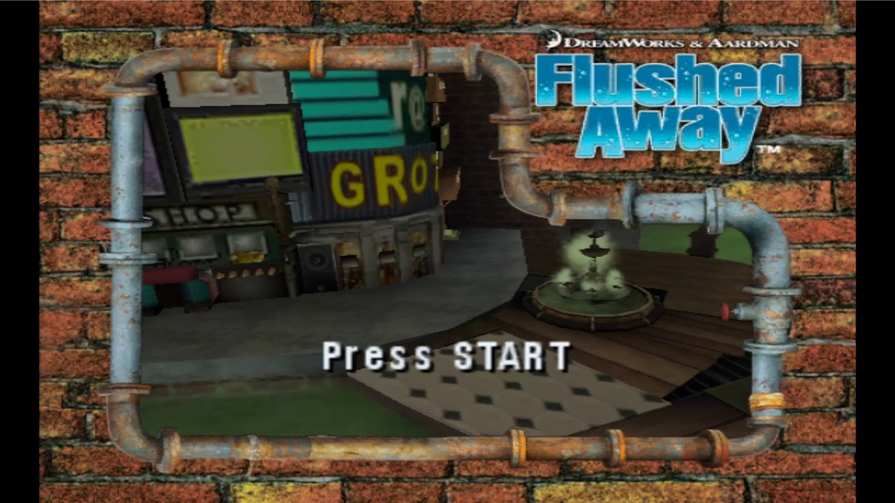 GameCube Longplay Flushed Away Part.1 YouTube