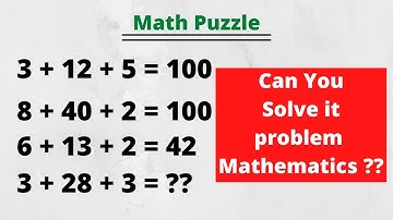 Amazing Puzzle | Which number replace the question mark ? | How to solve math puzzle ? | Moin Khan