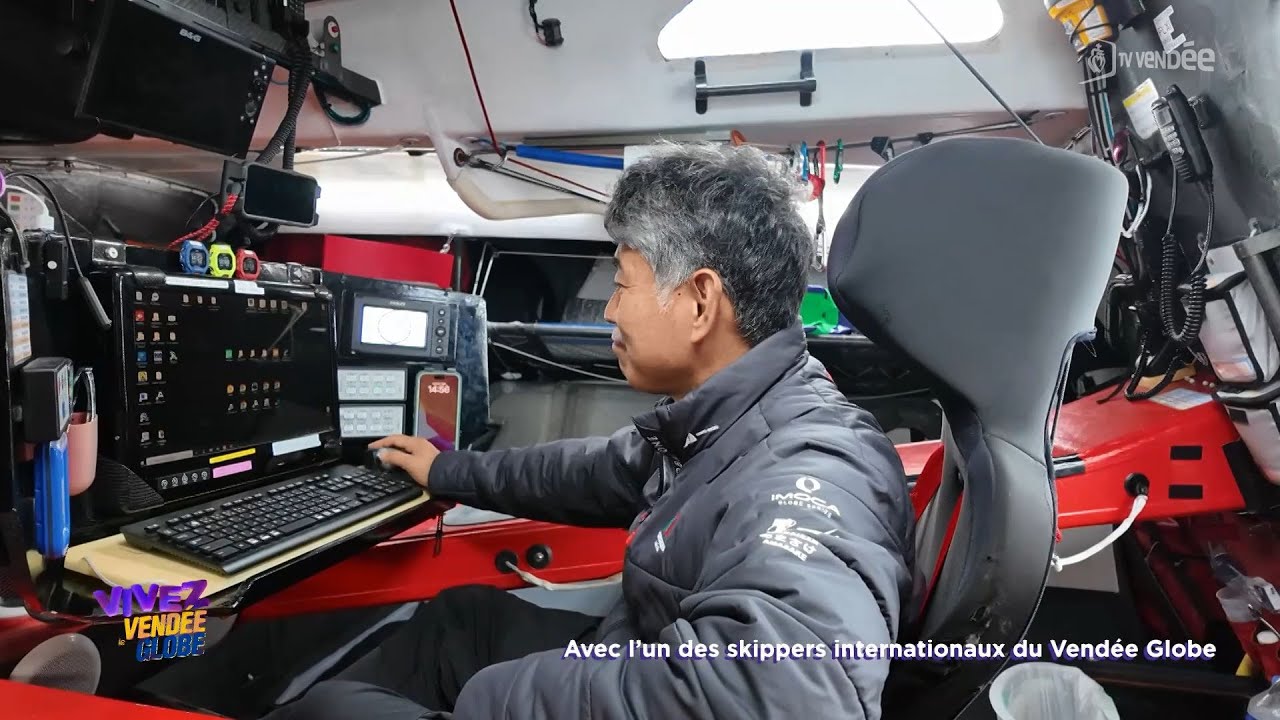 Vivez la Vendée : Avec Kojiro Shiraishi, l'un des skippers internationaux du Vendée Globe