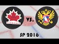Světový pohár 2016 - Semifinále - Kanada - Rusko