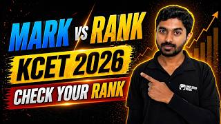 KCET 2026 Rank Predictor 🔥 (Marks vs Rank Reality)- Updated to 2026 Difficulty