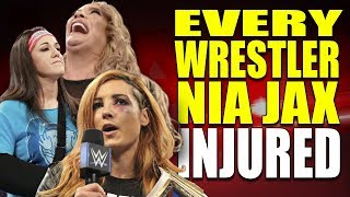 Every Wrestler Nia Jax Has Recklessly Injured In WWE