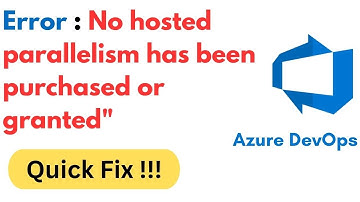 No hosted parallelism has been purchased or granted Error |  Fixed!!