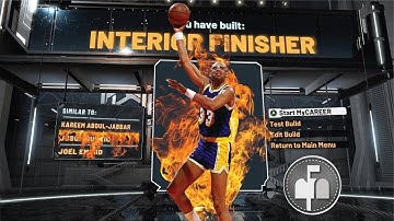 NBA2K20 KAREEM ABDUL-JABBAR BUILD! - MOST OVERPOWERED BUILD ON NBA2K20 - 7 HOF FINISHING BADGES!