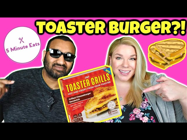 Lily's Toaster Grills Cheeseburger Sandwich