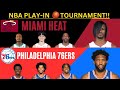 Philadelphia 76ers vs miami heat playin tournament live playbyplay 041724 heat 76ers