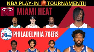 Philadelphia 76ers vs. Miami Heat PLAY-IN TOURNAMENT LIVE PLAY-BY-PLAY (04-17-24) #heat #76ers