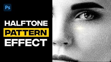 Halftone Pattern on Portrait - Photoshop Tutorial